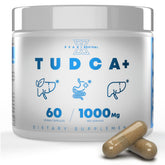 Peak Revival-X Tudca+ 1000mg liver extract supplement front view