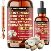 Penhoment 10in1 Liquid Mushroom Blend bottle front view