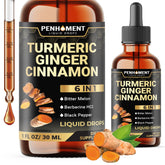 Penhoment Liquid Turmeric Curcumin 30ml bottle front view
