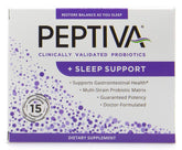 Peptiva Probiotic Supplement front view with packaging