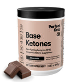 Perfect Keto Exogenous Ketones Powder Chocolate 243g front view