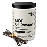 Perfect Keto MCT Oil Powder 386g front view with packaging