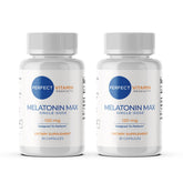 Perfect Vitamin Products Melatonin 120mg capsules front view