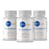 Perfect Vitamin Products Melatonin 120mg sleep aid capsules front view