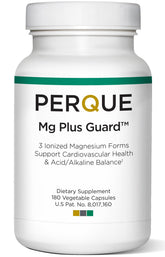 PERQUE MG Plus Guard Blended Magnesium Supplement 180 Capsules front view