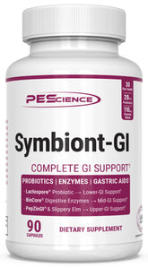PEScience Symbiont-GI Probiotic Supplement 77g front view