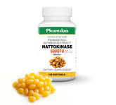 PHARMAKON Natural Nattokinase Organic Fermented Soybean Extract front view