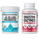 Physician's CHOICE Probiotic & daily Enzymes Bundle front view