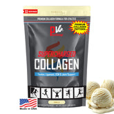 PhysiVantage Supercharged Collagen Powder 454g front view