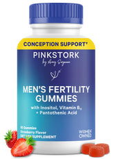 Pink Stork Blue Stork Fertility Support Gummies for Men front view