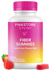 Pink Stork Fiber Gummies 150g front view