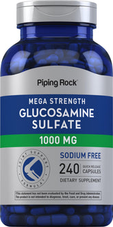 Piping Rock Glucosamine Quick Release Capsules front view