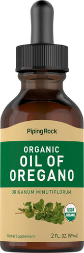 Piping Rock Oregano Oil 132g front view with packaging