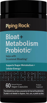 Piping Rock Probiotic Capsules 50g front view