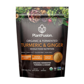 PlantFusion Turmeric & Ginger Drink Mix packaging front view