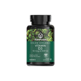 PlantFusion Vegan Vitamin D3 2000IU 60 Tablets front view