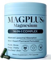 Plus+Ultra Magnesium Complex 90 Capsules front view