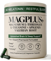 Plus+Ultra Magnesium Threonate Sleep Stack 1050mg capsules front view