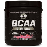 PMD BCAA Powder 261g front view with packaging