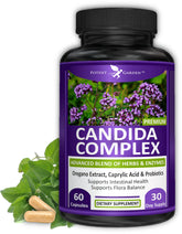 Potent Garden Oregano Supplement 60 Capsules front view