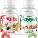 POWERED X PLANTS Fruit and Vegetable Capsules front view
