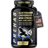 PREHAB Glucosamine Chondroitin MSM supplement front view