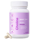 Premom Prenatal Choline 60 veggie capsules front view