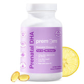 Premom Prenatal DHA 60 Mini Softgels front view