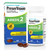 PreserVision AREDS 2 Formula Eye Vitamin Supplement front view with packaging