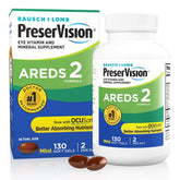 PreserVision AREDS 2 Formula Eye Vitamin Supplement soft gel bottle front view