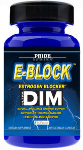 Pride Nutrition E-BLOCK DIM 700mg capsules front view