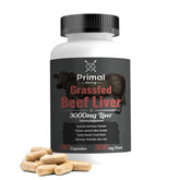 Primal Being Beef Liver Capsules 132g front view