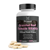 Primal Being Female Vitality Grass-Fed Beef Gelatin Capsules front view