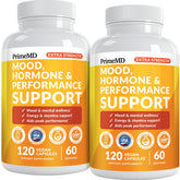 PrimeMD Maca Root & Ashwagandha Capsules front view