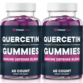 Primetime Sports Quercetin Zinc Gummies 120 count bottle front view