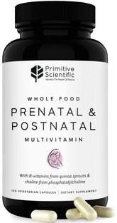 Primitive Scientific Prenatal Vitamins 90 Capsules front view