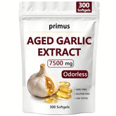primus Odorless Aged Garlic Extract Softgels front view