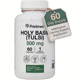 PRISTINE'S Holy Basil Supplement front view 68g package