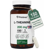 PRISTINE'S L Theanine 200 mg capsule front view