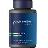 ProHealth Pure TUDCA 500mg capsules front view with packaging