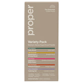 Proper 5-pack blended vitamin and mineral supplements front view