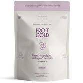 ProT Gold Collagen Protein Powder front view with packaging