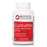 Protocol For Life Balance Curcumin Turmeric Supplement 665mg front view