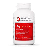 PROTOCOL FOR LIFE BALANCE L-Tryptophan 1000 mg tablet front view