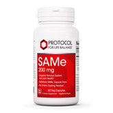 PROTOCOL FOR LIFE BALANCE SAMe 200mg supplement front view