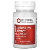 PROTOCOL FOR LIFE BALANCE Sceletium Extract Zembrin 60 Veg Capsules front view