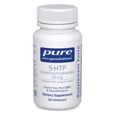 Pure Encapsulations 5-HTP 50mg supplement bottle front view