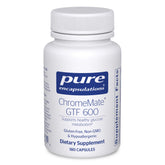 Pure Encapsulations Chromium 600 mcg vegetarian capsules front view