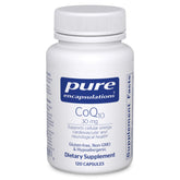 Pure Encapsulations CoQ10 30mg vegetarian capsules front view