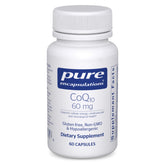 Pure Encapsulations CoQ10 60mg vegetarian capsules front view
